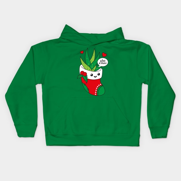 Aloe X'mas! Kids Hoodie by Riczdodo